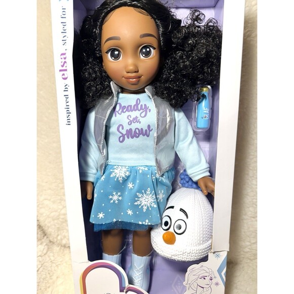 Disney ILY 4ever Elsa Inspired 18” Brunette Fashion Doll Frozen Christmas NEW - Picture 5 of 5
